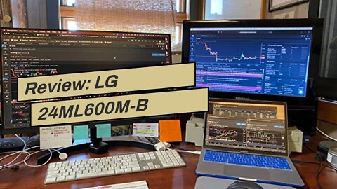 Review: LG 24ML600M-B Monitor 24” FHD (1920 x 1080) IPS Display, 3-Side Borderless Design, Rade...