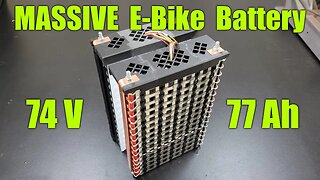 Electric Motorcycle Build - E-Bike - Gen II, Ep 3: 77 Ah Battery