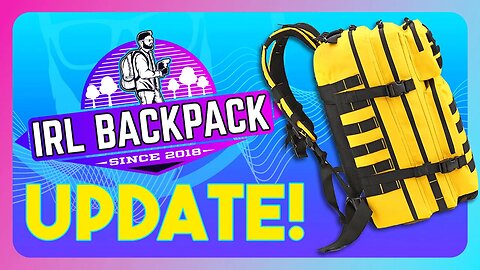 ⚡️IRL BACKPACK UPDATE | Follow me on Kick!