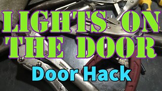Lights on Garage Door - Garage Door Always Blocks the ceiling Light - Door Hack