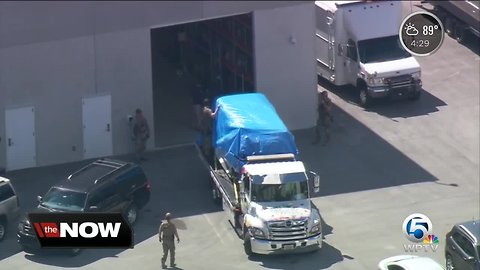 Cesar Sayoc's van found at Auto Zone parking lot