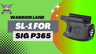 WarriorLand SL-1 for Sig Sauer P365 | Warrior Tribe Tactical