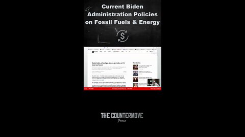 CURRENT BIDEN POLICIES ON OIL AND GAS ⛽️