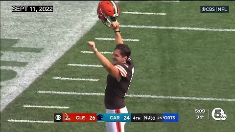 How it started, how it's going for now-former Browns kicker Cade York
