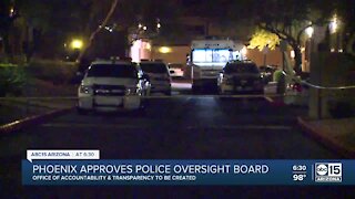 Phoenix approves police oversight board