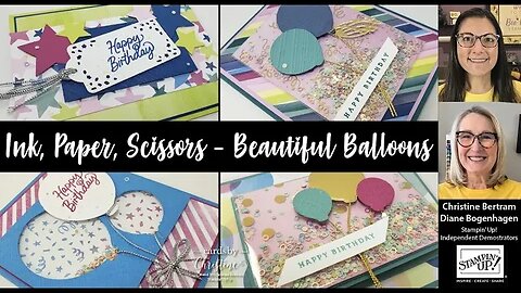 Ink Paper Scissors featuring Bright & Beautiful with Cards by Christine