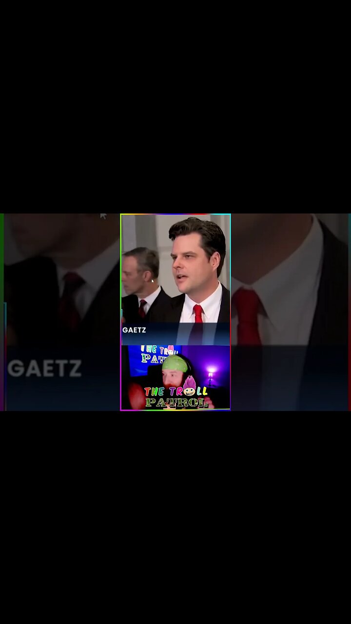 Matt Gaetz Evokes Batman While Looking Like Butthead During Comments About Kevin McCarty #shorts