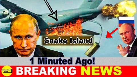 U.S. anti-submarine warplane is aimed directly at Snake Island. UKRAİNE RUSSİA WAR N