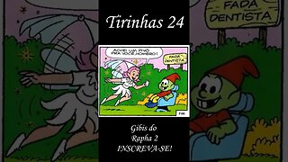 Tirinhas da Turma da Mônica nº 24 | Gibis do Rapha 2