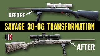 Boyd's Heritage Stock + Athlon Ares Scope Upgrade (BUDGET Savage 30-06 rifle)