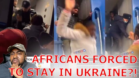 Africans Kicked Off Trains And Denied Ability To Evacuate Ukraine Sparks Cries of Racism