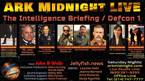 The Intelligence Briefing / Defcon-1 - John B Wells LIVE