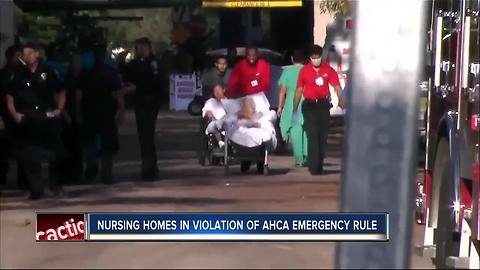 Governor: 18 nursing homes face hefty fines, license revocation for not responding to emergency rule