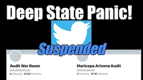 Deep State Panic! Audit Twitter Accounts Suspended. B2T Show Jul 28, 2020 (IS)