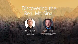 Discovering the Real Mt. Sinai (Part 1) | Eric Hovind & Ryan Mauro | Creation Today Show #168