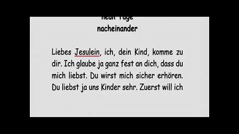 2/9 Novene zum Jesulein für Kinder