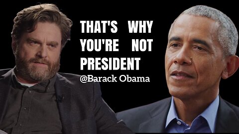 😂Barack Obama Roasts Zach Galifianakis On Between Two Ferns