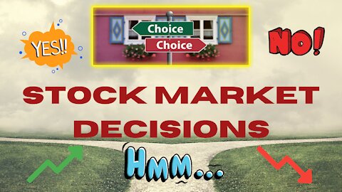 Making Difficult Decisions in the Stock Market