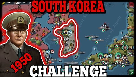 💥CHALLENGE SOUTH KOREA 1950 FULL WORLD CONQUEST💥