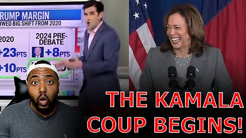 Democrats Move To OVERTHROW Biden With Kamala Harris As Trump SKYROCKETS IN ANOTHER BLUE STATE!