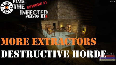 The Infected Gameplay S3AEP21 More Extractors and Then A Horde Destroyed A Good Chunk Of My Base!