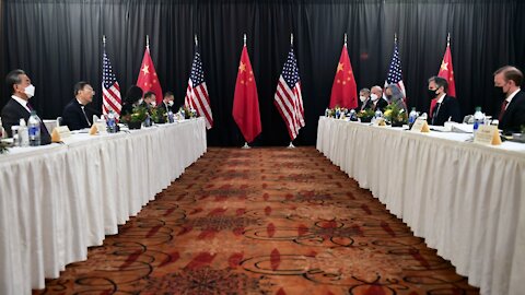 Tensions High At First U.S.-China Meeting Under President Biden