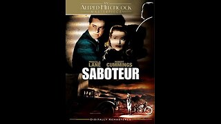 Saboteur 1942 colorized - Alfred Hitchcock)