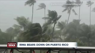 Irma bears down on Puerto Rico