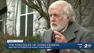 TPS board member lives out experience of students' homelessness