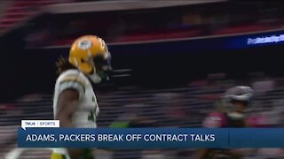 Report: Green Bay Packers, star receiver Davante Adams have 'broken off' contract talks