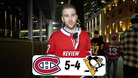 THE CANADIENS DOMINATED ! | MTL 5-4 PIT | REVIEW
