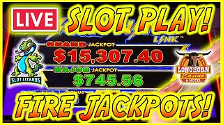 🔴 MORE LIVE SLOTS! 30K SUB SPECIAL!!! 🔥 ON FIRE 🔥 JACKPOTS PART 2! LONGHORN CASINO