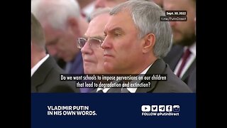 Putin: Western elites are false prophets trying to force humanity