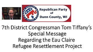 Congressman Tom Tiffany's Special Message