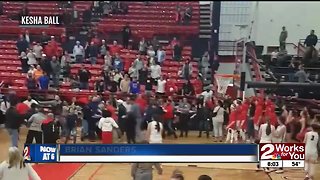 Brawl breaks out at high school basketball game