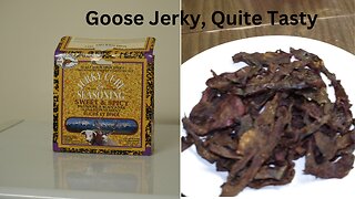 Making Goose Jerky