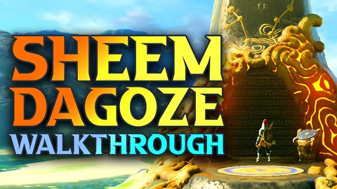 Legend Of Zelda Breath Of The Wild Sheem Dagoze Shrine Walkthrough