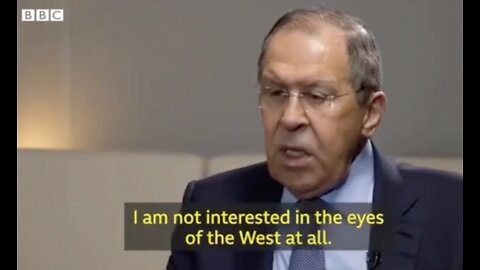 Lavrov Crushes BBC Presstitute: We Don't Give A Damn What West Thinks Of Russia