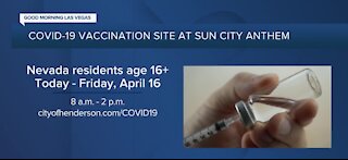 Sun City Anthem Community Center expanding vaccine appointment times