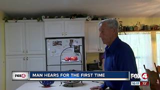 Man gets his hearing back for the first time in decades