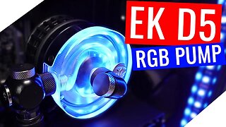 EK-XTOP Revo D5 RGB Pump Install (Water Cooling a Computer Part 3)