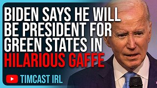 Biden Says He Will Be President For Red States & Green States In Hilarious Gaffe