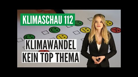 Klimawandel ist Bevölkerung weniger wichtig als andere Probleme - Klimaschau 112