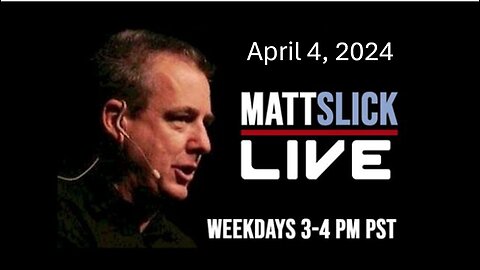 Matt Slick Live, 4/4/2024