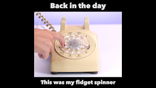 Rotary phone fidget spinner [GMG Originals]