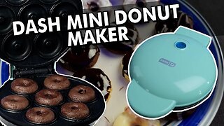 Testing the Dash Mini DONUT Maker!