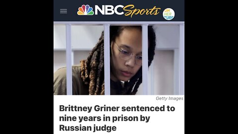 Brittney Griner sentenced to 9 years in Russia jail for smuggling drugs!!!