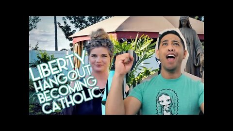 LIBERTY HANGOUT aka KAITLIN BENNETT Becoming CATHOLIC!!! (WELCOME HOME!! DEUS VULT!!) | EP 160