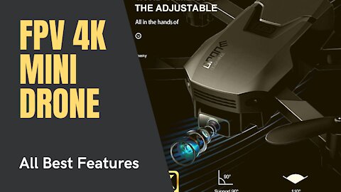 🔥 FPV Drone with Camera H1 Foldable RC 4K Mini Drone Review