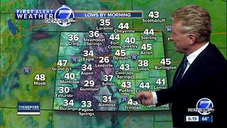 Warm and dry weather for Colorado this weekend